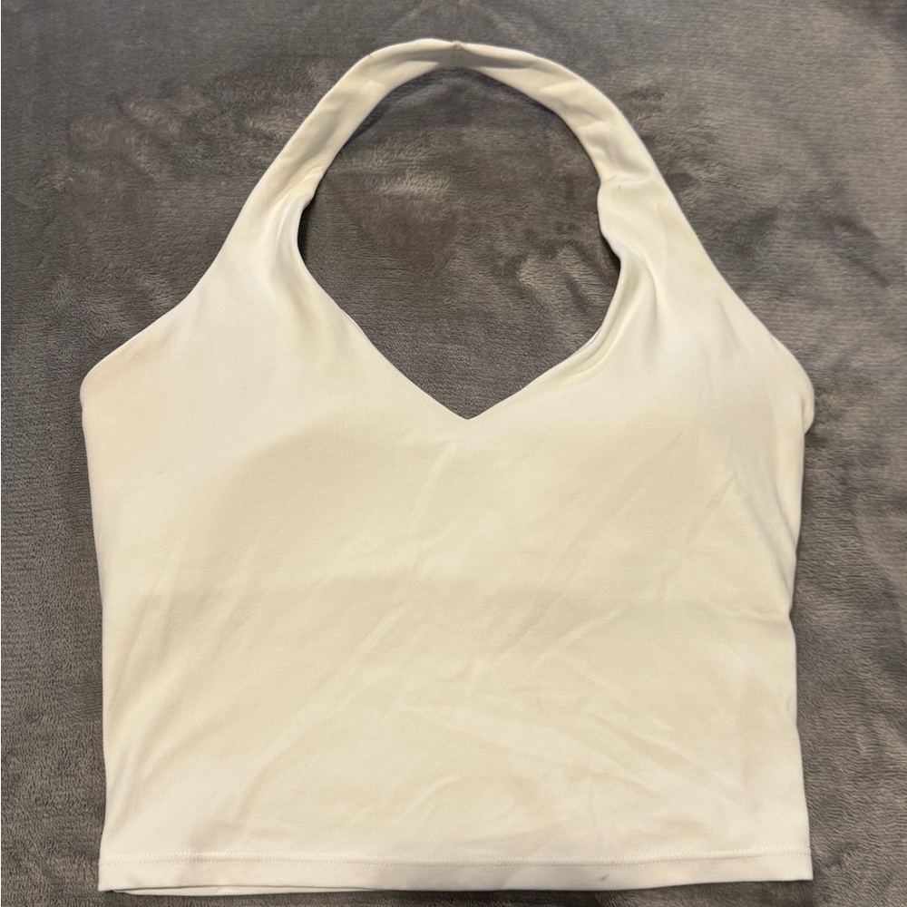 Oner Active Soft Motion Halter Neck Mid Vest w/ built in bra shelf